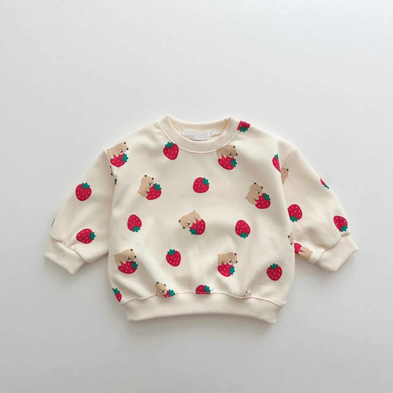 Strawberries Pullover Tops + Cotton Sweatpants