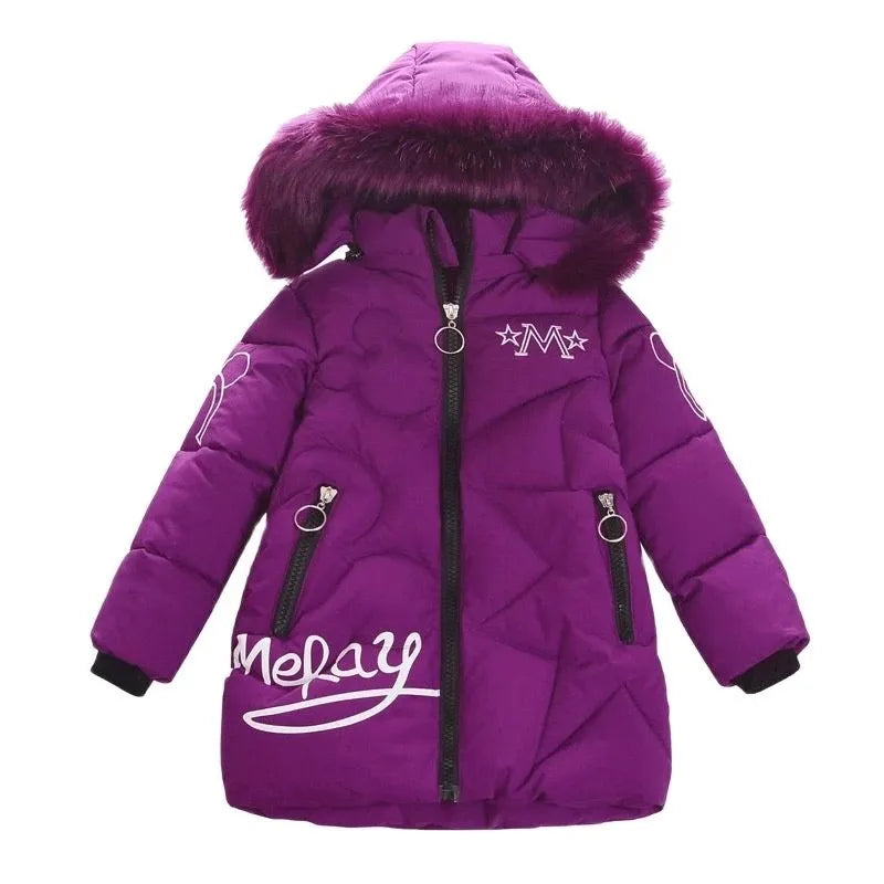 Big Size Winter Girls Jackets