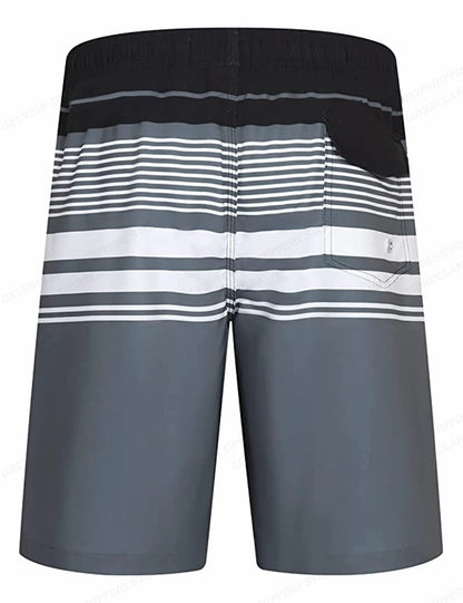 Striped Beach Shorts