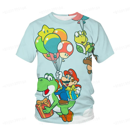 Super Mario Children's  Short Sleeve