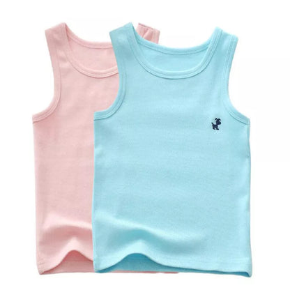 Baby Girls and  Boys Sleeveless T-Shirt