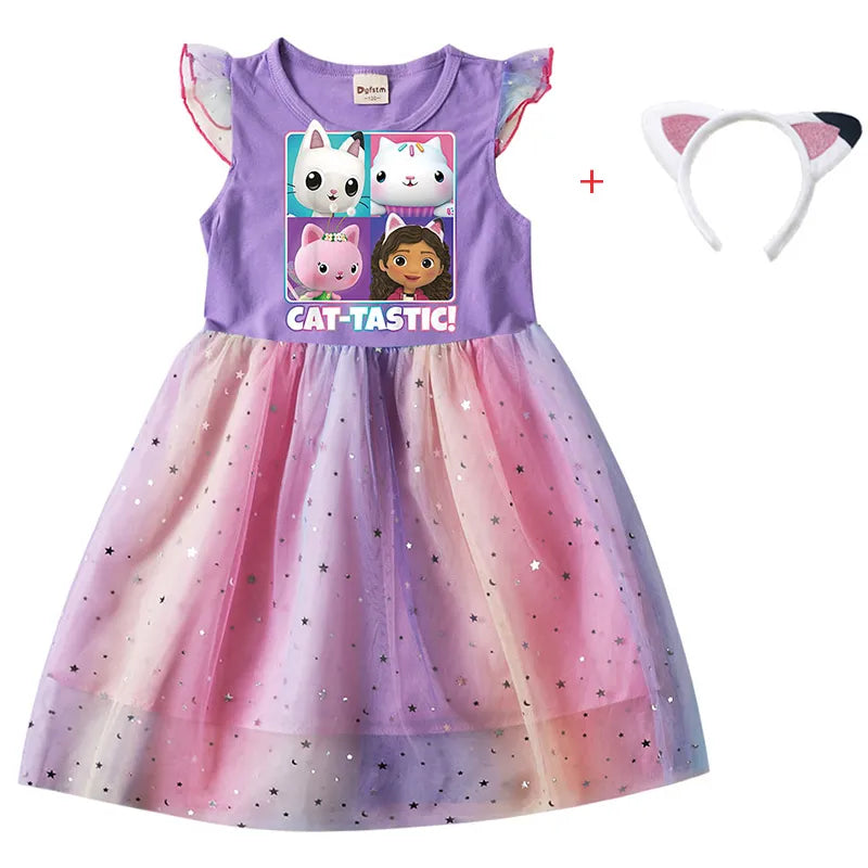 Cats Baby Girl Dresses