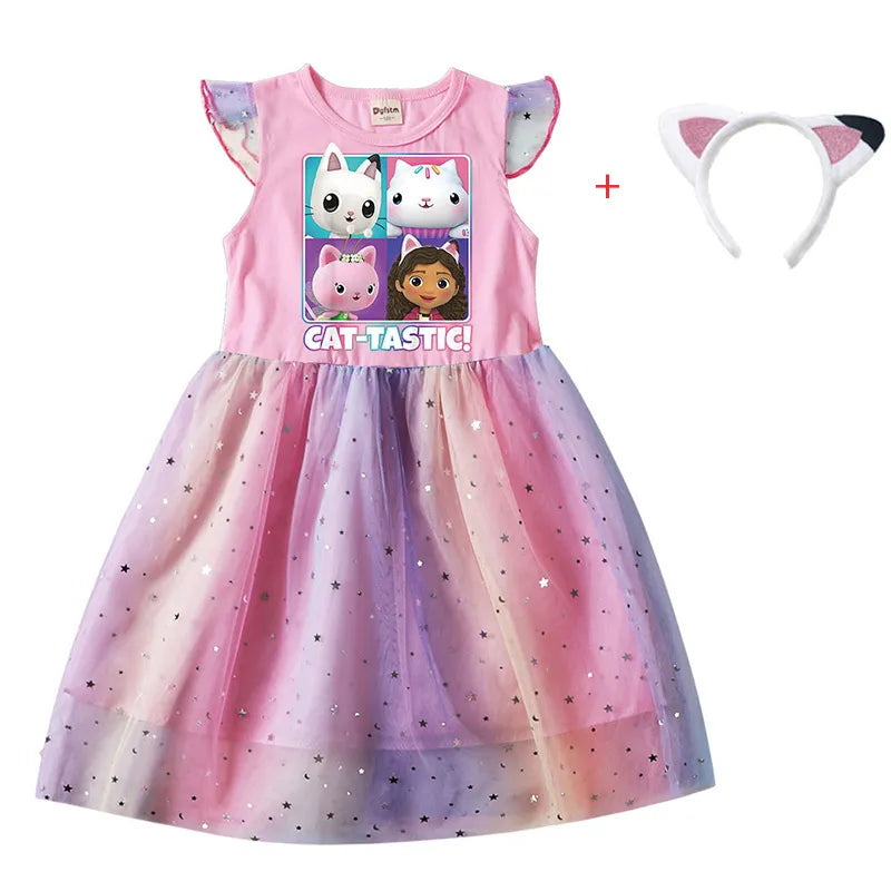 Cats Baby Girl Dresses