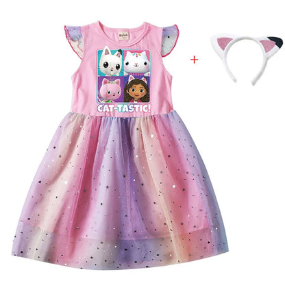 Cats Baby Girl Dresses