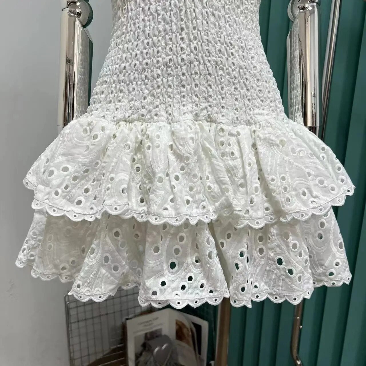 Strapless skirt dress