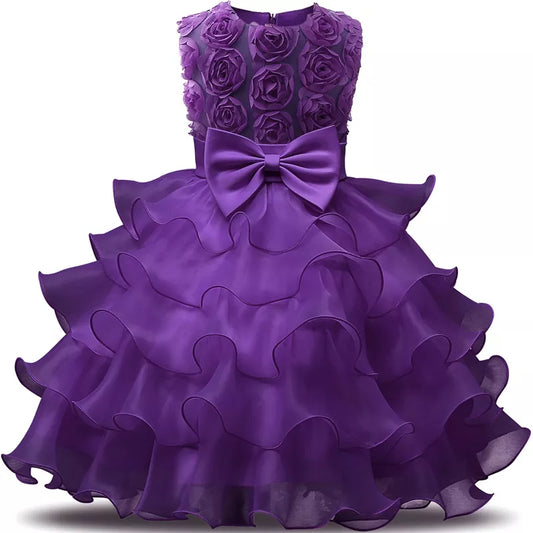 Children Luxury Party Formal Dress