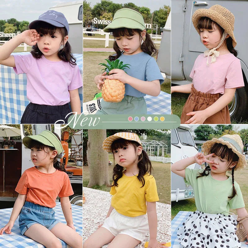 Loose Infant Basic Tshirt Outfits