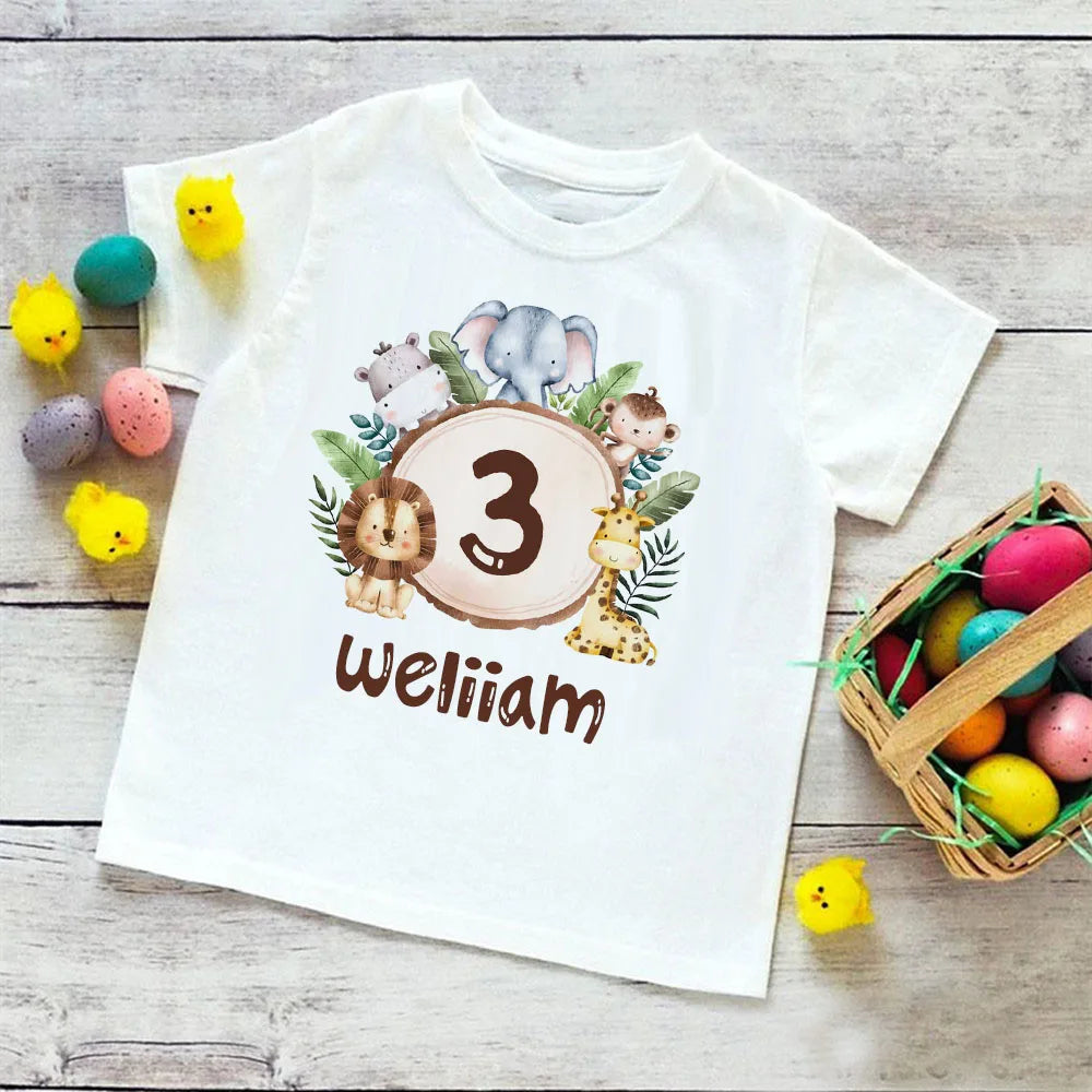 Personalized Birthday Shirt 1-9 Year