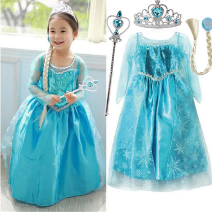 Elsa Princess Costume for Girls