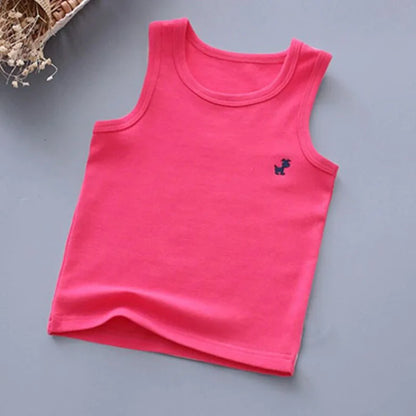 Baby Girls and  Boys Sleeveless T-Shirt