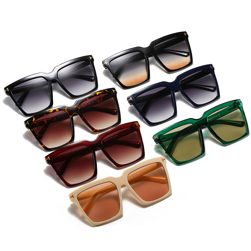 MUSELIFE  Square Sunglasses