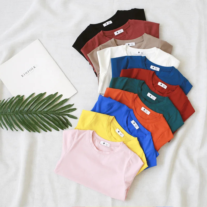 Loose Infant Basic Tshirt Outfits