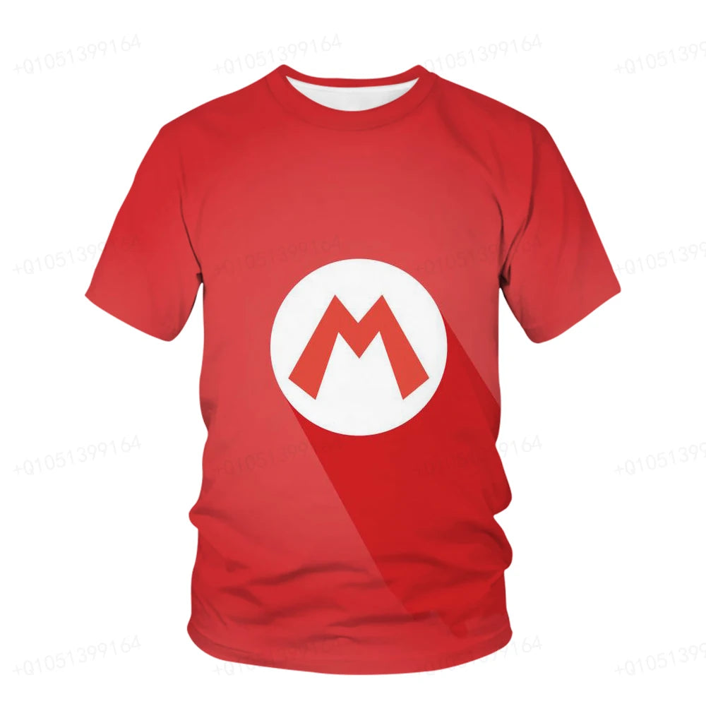 Super Mario Children's  Short Sleeve