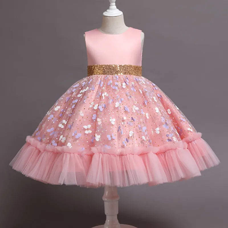 Kids Elegant Pearl Dress