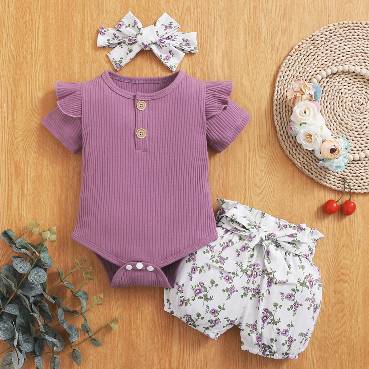 Newborn Baby Girl Clothes Set