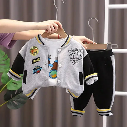 Infant Cotton Tracksuits 2pcs/set 1 2 3 4 5 Years