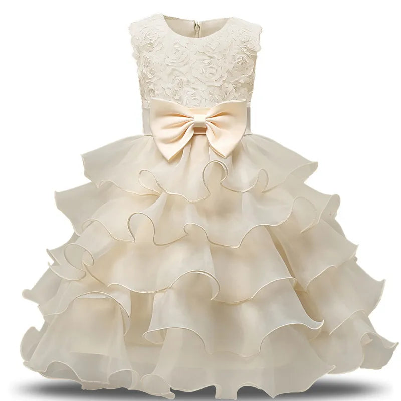 Children Luxury Party Formal Dress