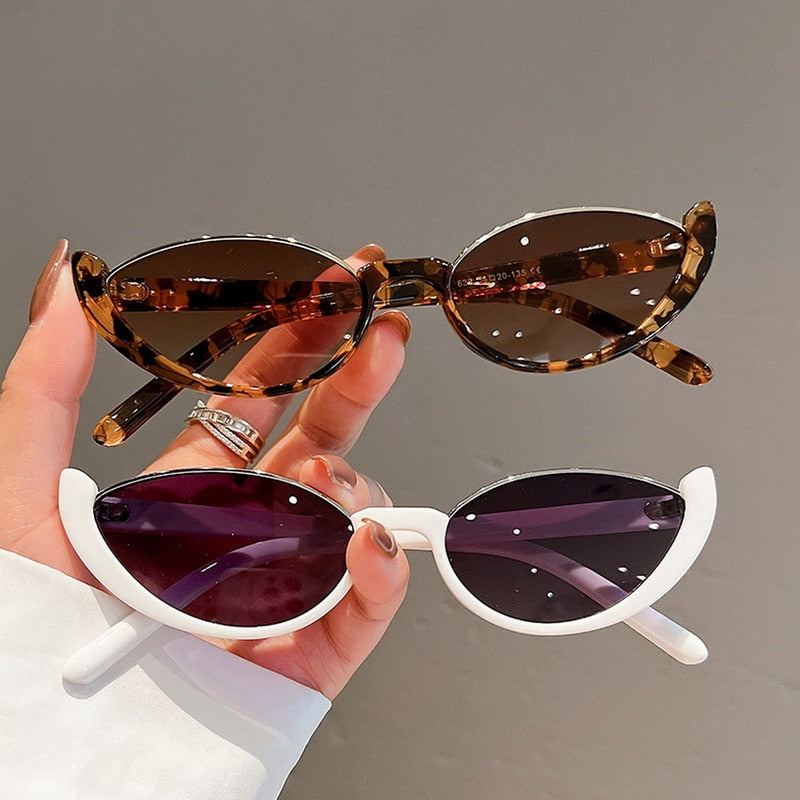 Small Half Frame Sunglasses