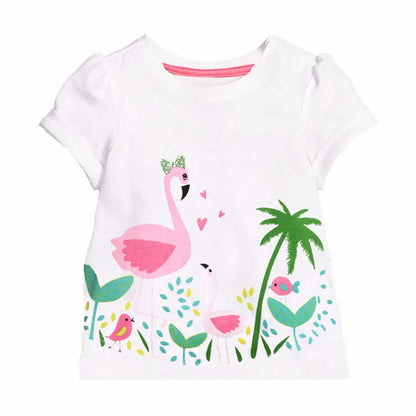 Girl T-Shirt Short Sleeve 2-9Y