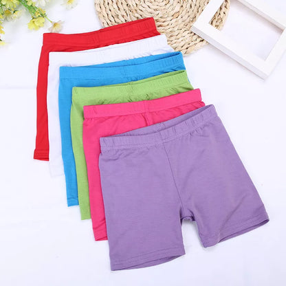 Candy Color Girls Safety Shorts