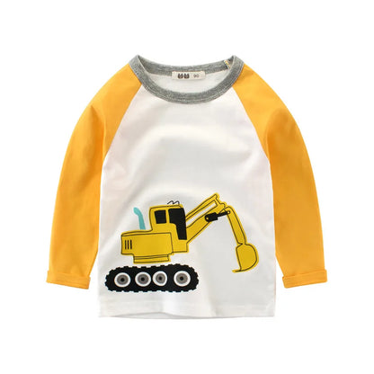 Cartoon  Excavator T-shirt