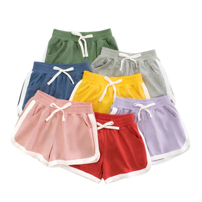 Stretch Candy Color Kids Short