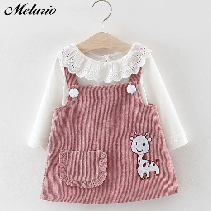 Cartoon Knit Princess Dress