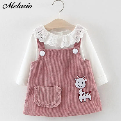 Cartoon Knit Princess Dress