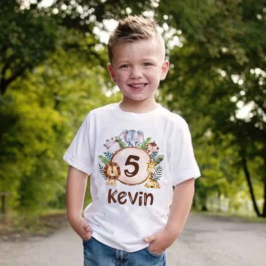 Personalized Birthday Shirt 1-9 Year