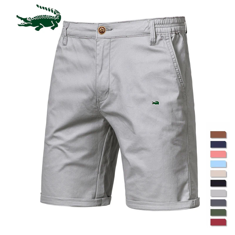100% Cotton Solid Shorts