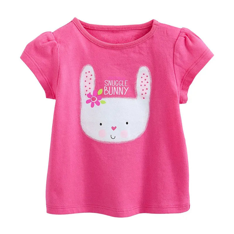 Girl T-Shirt Short Sleeve 2-9Y