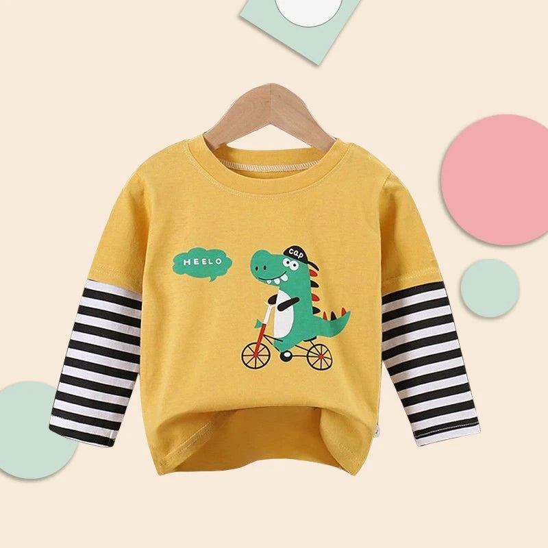 Boys and Girls Long Sleeve T-Shirt