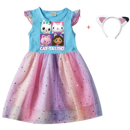 Cats Baby Girl Dresses