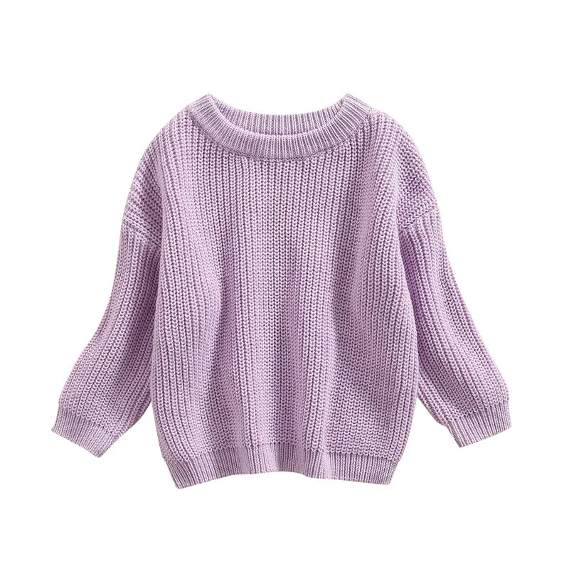 Suefunskry Newborn knitted Long Sleeve  Sweater