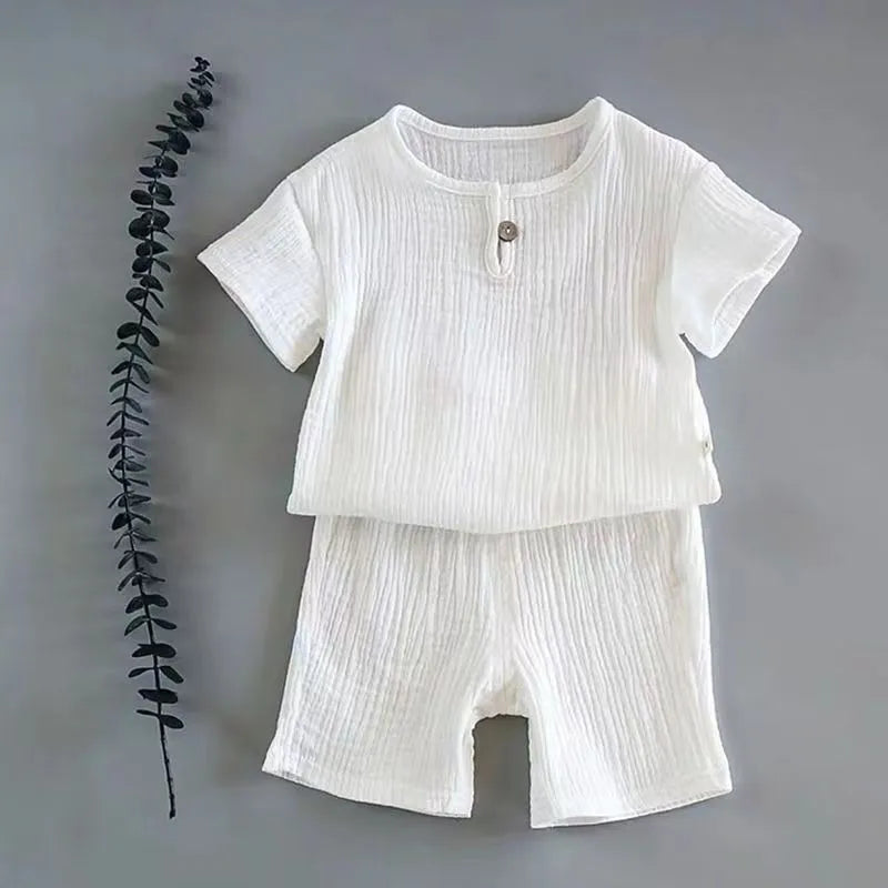 Set T-shirts+Shorts 2 Piece Kids 1-6Years