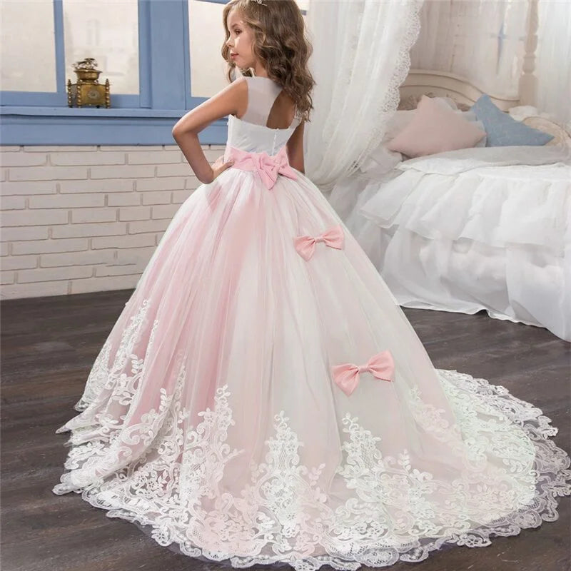 White Flower Girls Dresses