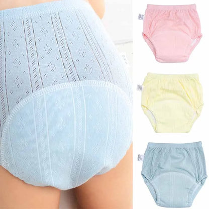 2/3PCS Candy Colors Newborn Training Pants