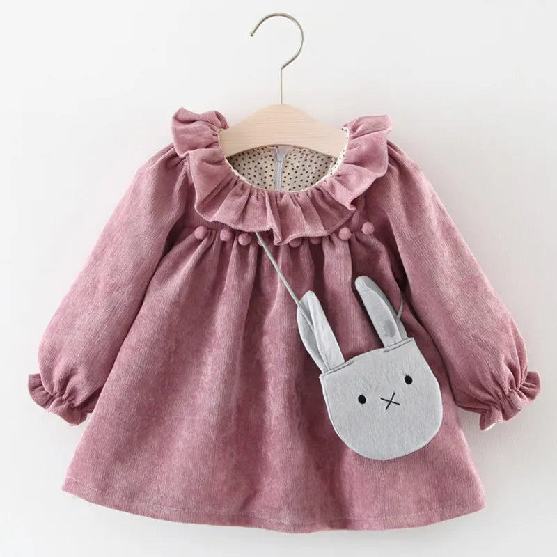 Cartoon Knit Princess Dress