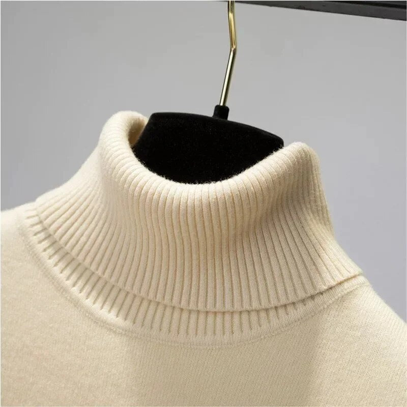 Thicken Velvet-Lined Warm Sueter Knitted Pullover