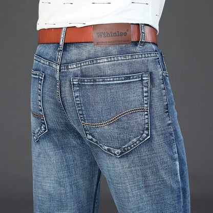 Casual Straight Stretch Fashion Classic Jeans