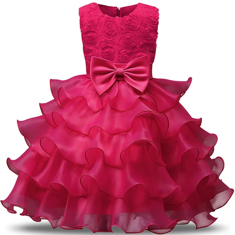 Children Luxury Party Formal Dress