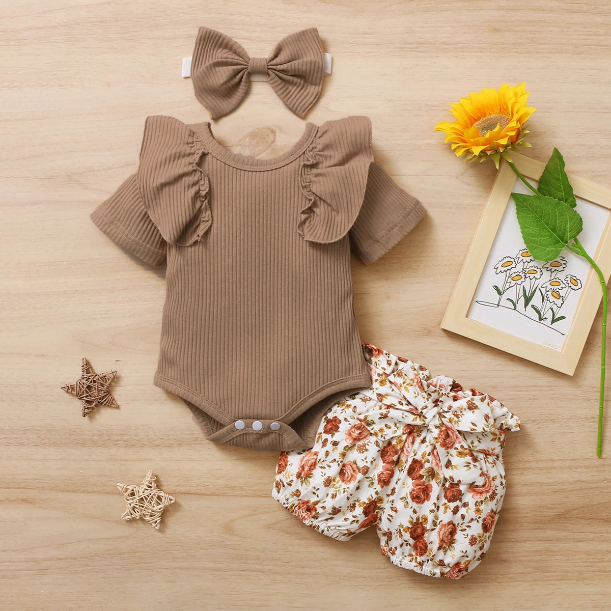 Newborn Baby Girl Clothes Set