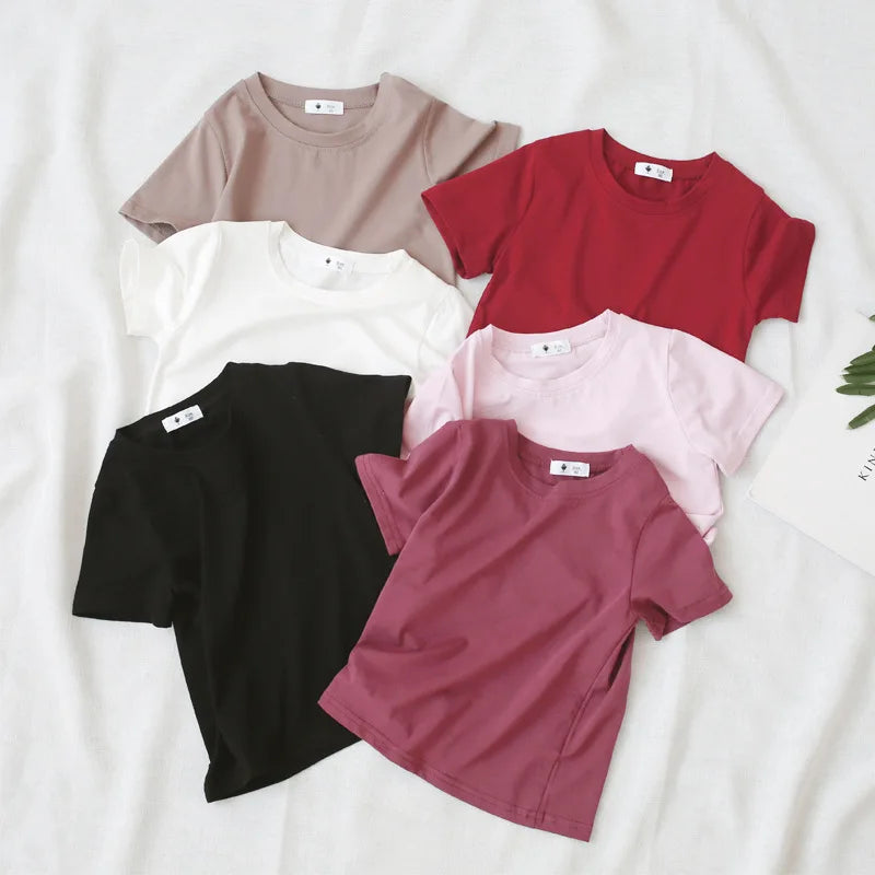 Loose Infant Basic Tshirt Outfits