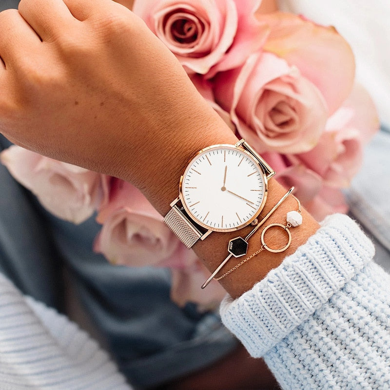 Rose Gold Watch